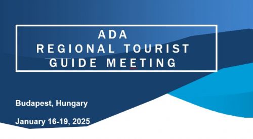 Alps Danube Adriatic (ADA) Regional Tourist Guide Meeting / Budapest, 16-19 January 2025